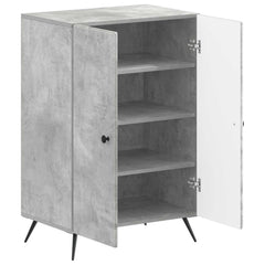 vidaXL Shoe Cabinet BREDA 59.5 x 39.5 x 90 cm Engineered Wood 3