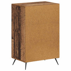 vidaXL Shoe Cabinet BREDA 59.5 x 39.5 x 90 cm Engineered Wood Old Wood 6