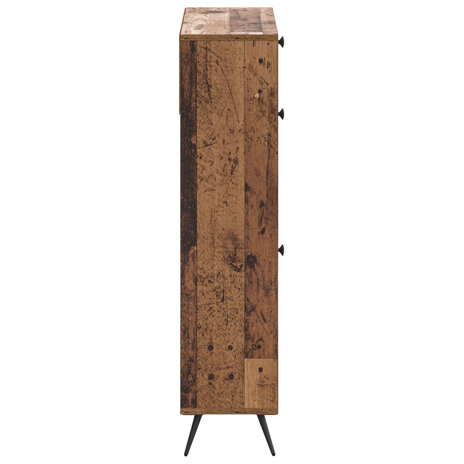 vidaXL Shoe Cabinet BREDA 78 x 24 x 103 cm Engineered Wood Old Wood 5