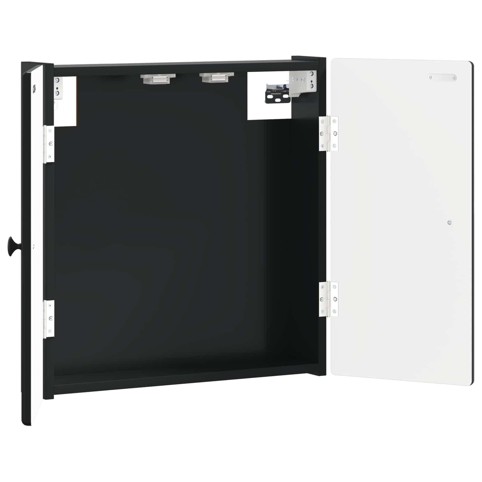 vidaXL Dartboard Cabinet BREDA Black 52.5 x 10.5 x 53.5 cm 3