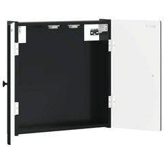 vidaXL Dartboard Cabinet BREDA Black 52.5 x 10.5 x 53.5 cm 3