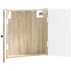 vidaXL Dartboard Cabinet BREDA Sonoma Oak 52.5 x 10.5 x 53.5 cm 3