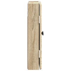 vidaXL Dartboard Cabinet BREDA Sonoma Oak 52.5 x 10.5 x 53.5 cm 5