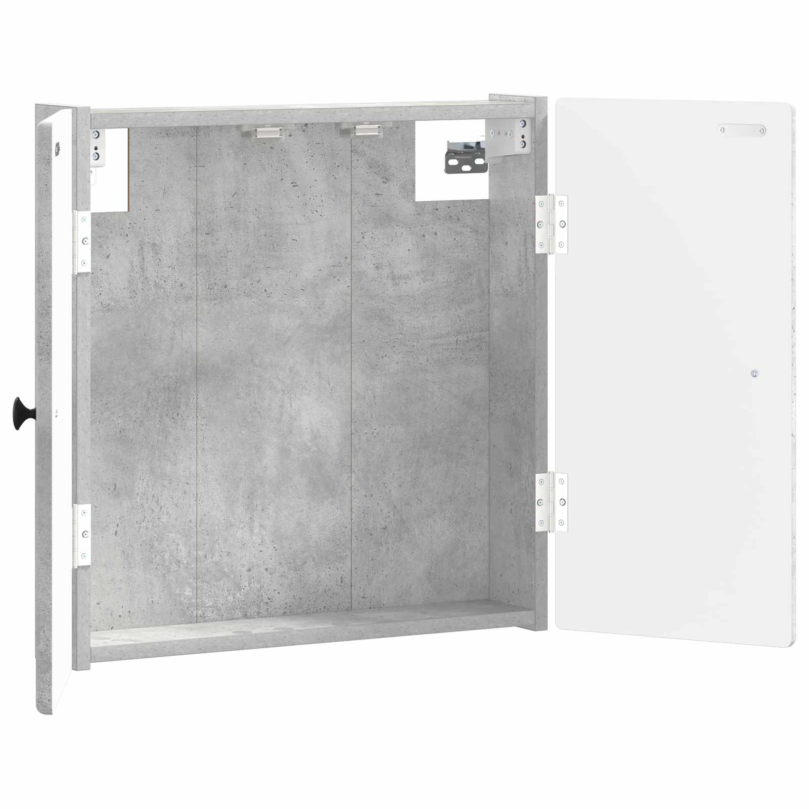 vidaXL Dartboard Cabinet BREDA Concrete Grey 52.5 x 10.5 x 53.5 cm 3
