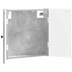 vidaXL Dartboard Cabinet BREDA Concrete Grey 52.5 x 10.5 x 53.5 cm 3