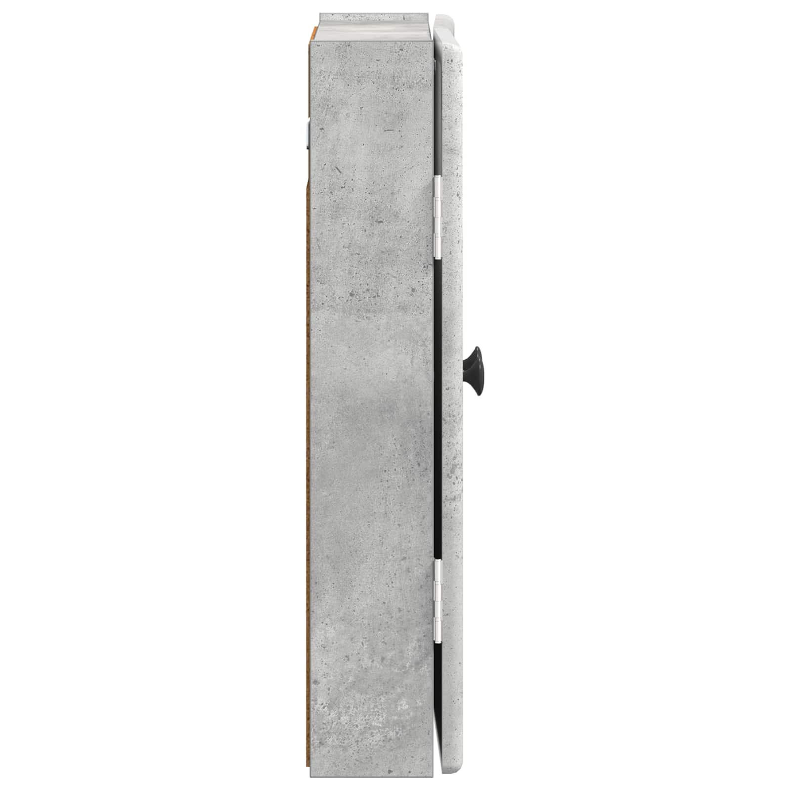 vidaXL Dartboard Cabinet BREDA Concrete Grey 52.5 x 10.5 x 53.5 cm 5