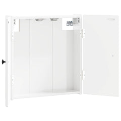 vidaXL Dartboard Cabinet BREDA High Gloss White 52.5 x 10.5 x 53.5 cm 3