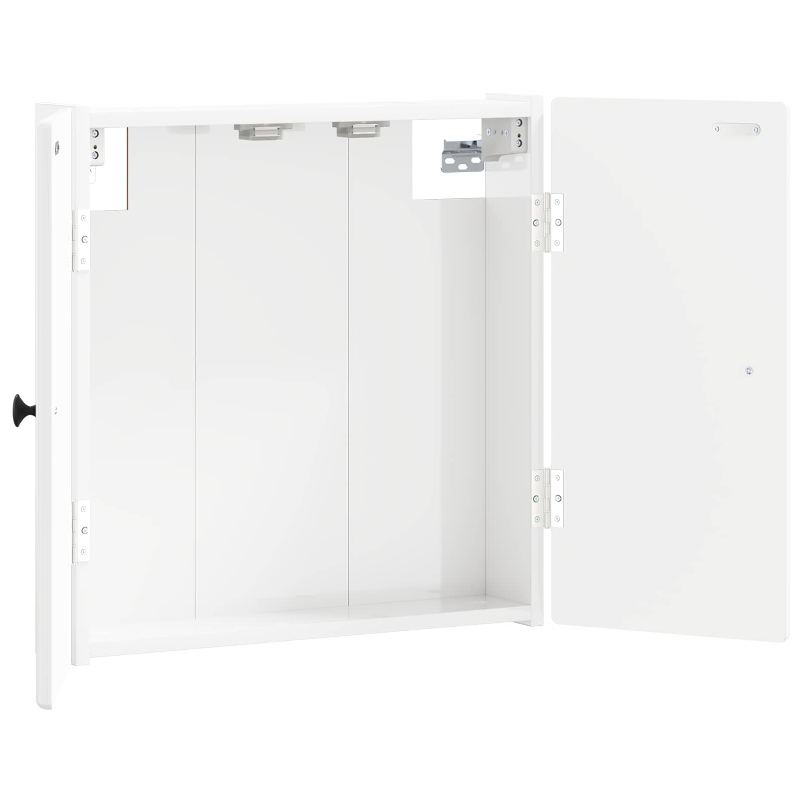 vidaXL Dartboard Cabinet BREDA High Gloss White 52.5 x 10.5 x 53.5 cm 3