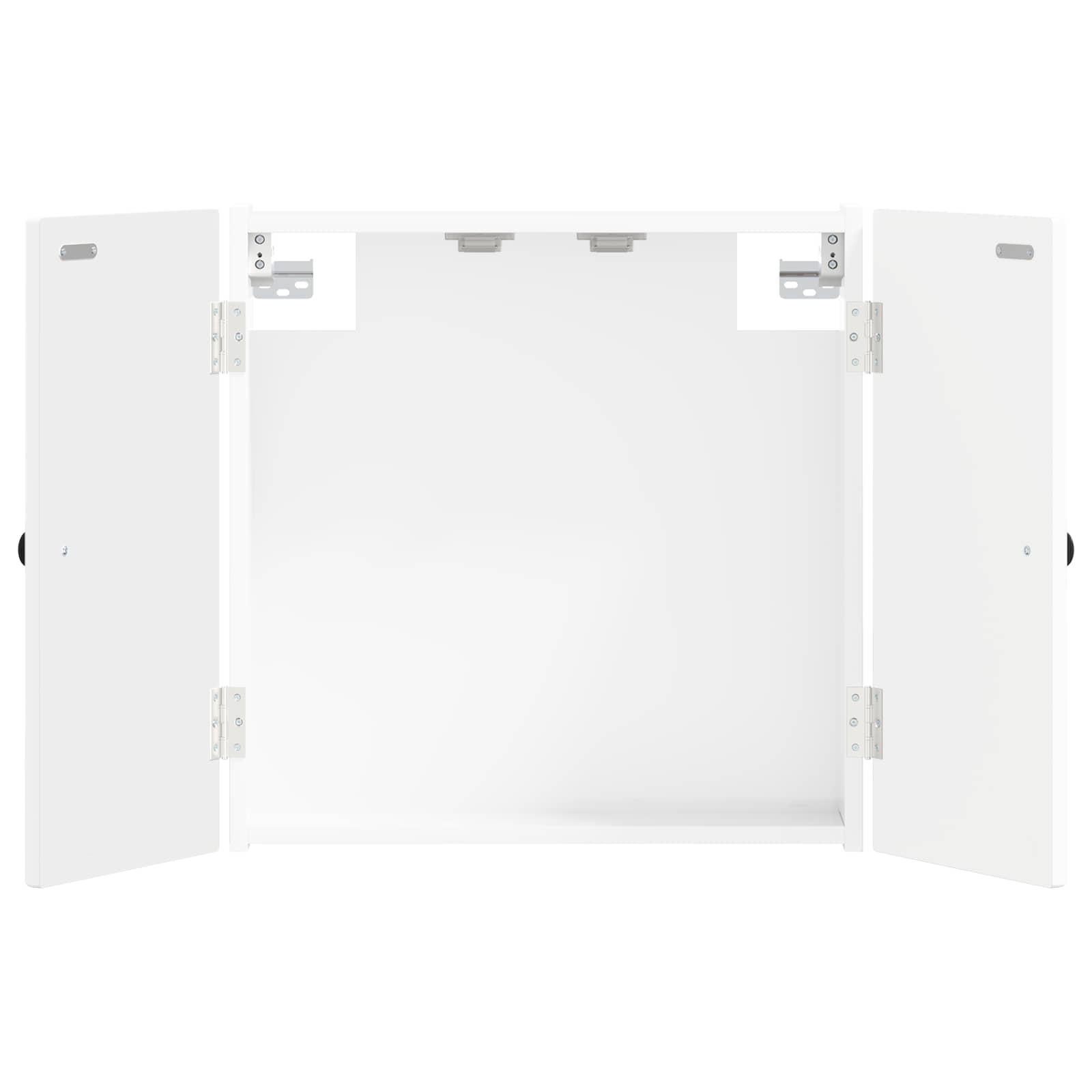 vidaXL Dartboard Cabinet BREDA High Gloss White 52.5 x 10.5 x 53.5 cm 2