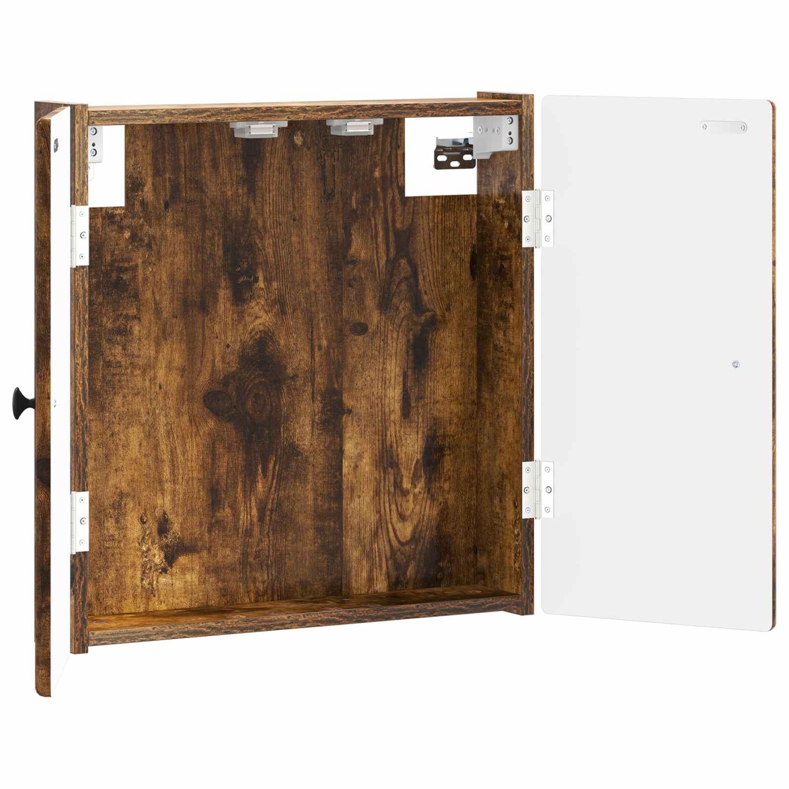 vidaXL Dartboard Cabinet BREDA Smoked Oak 52.5 x 10.5 x 53.5 cm 3