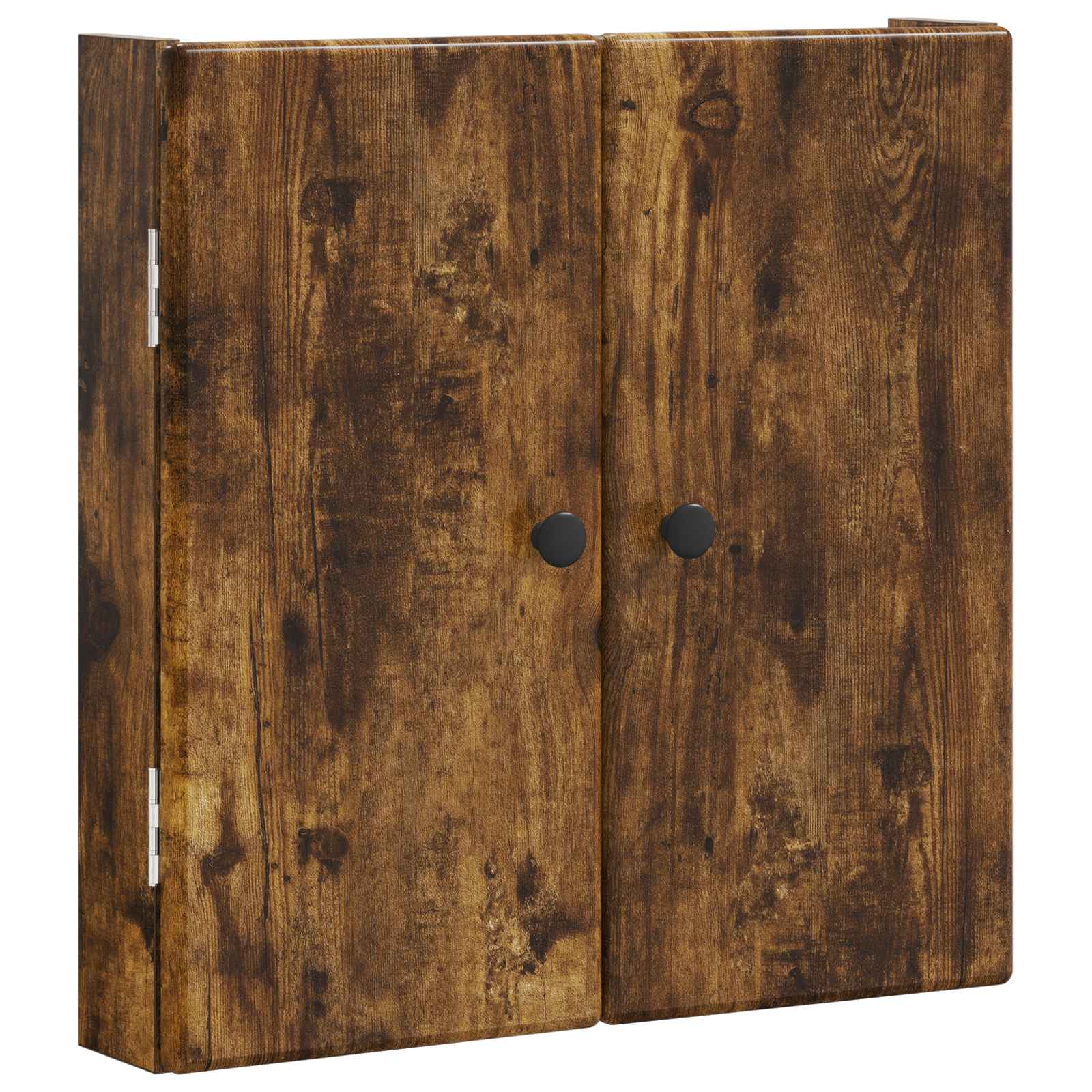 vidaXL Dartboard Cabinet BREDA Smoked Oak 52.5 x 10.5 x 53.5 cm 4