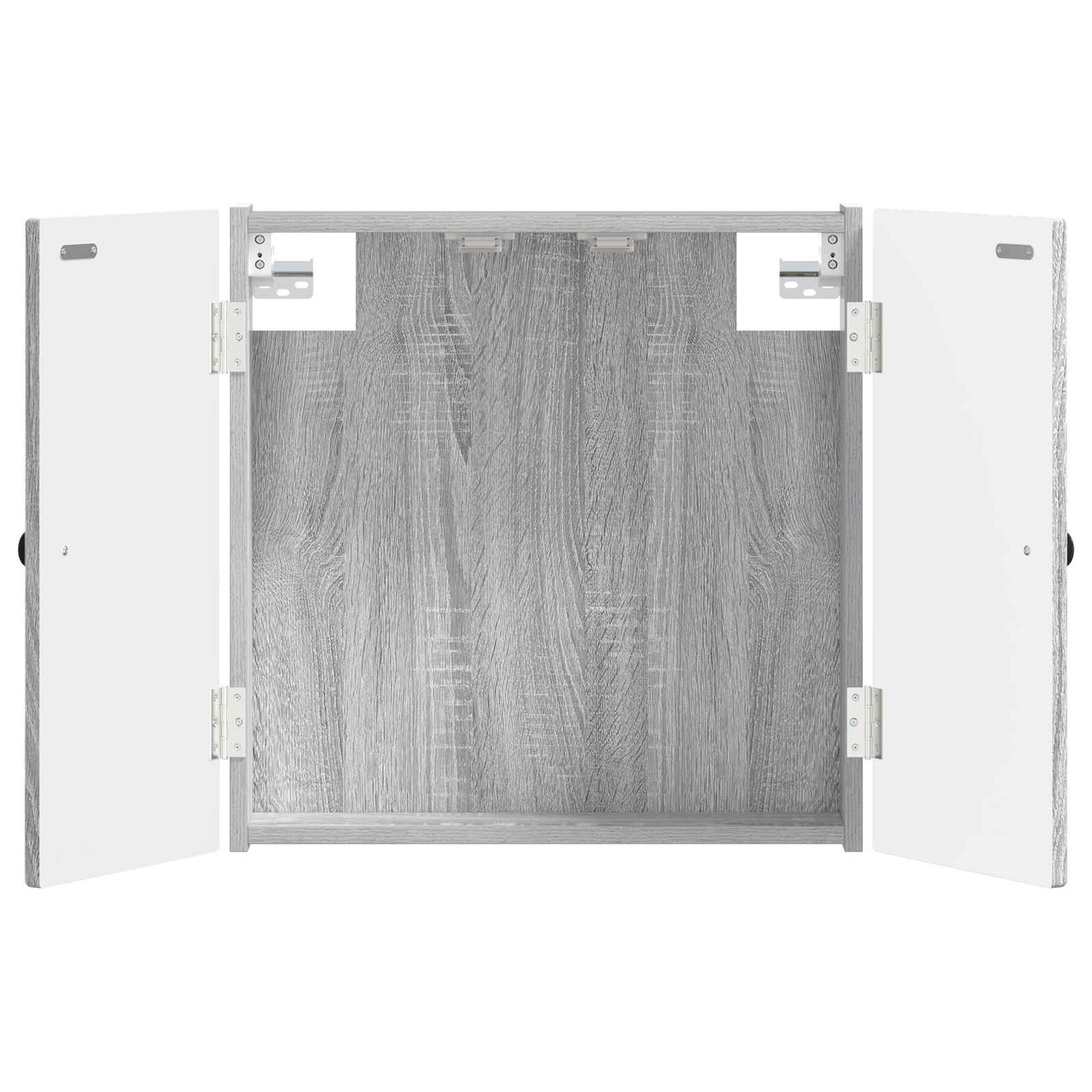 vidaXL Dartboard Cabinet BREDA Grey Sonoma 52.5 x 10.5 x 53.5 cm 2