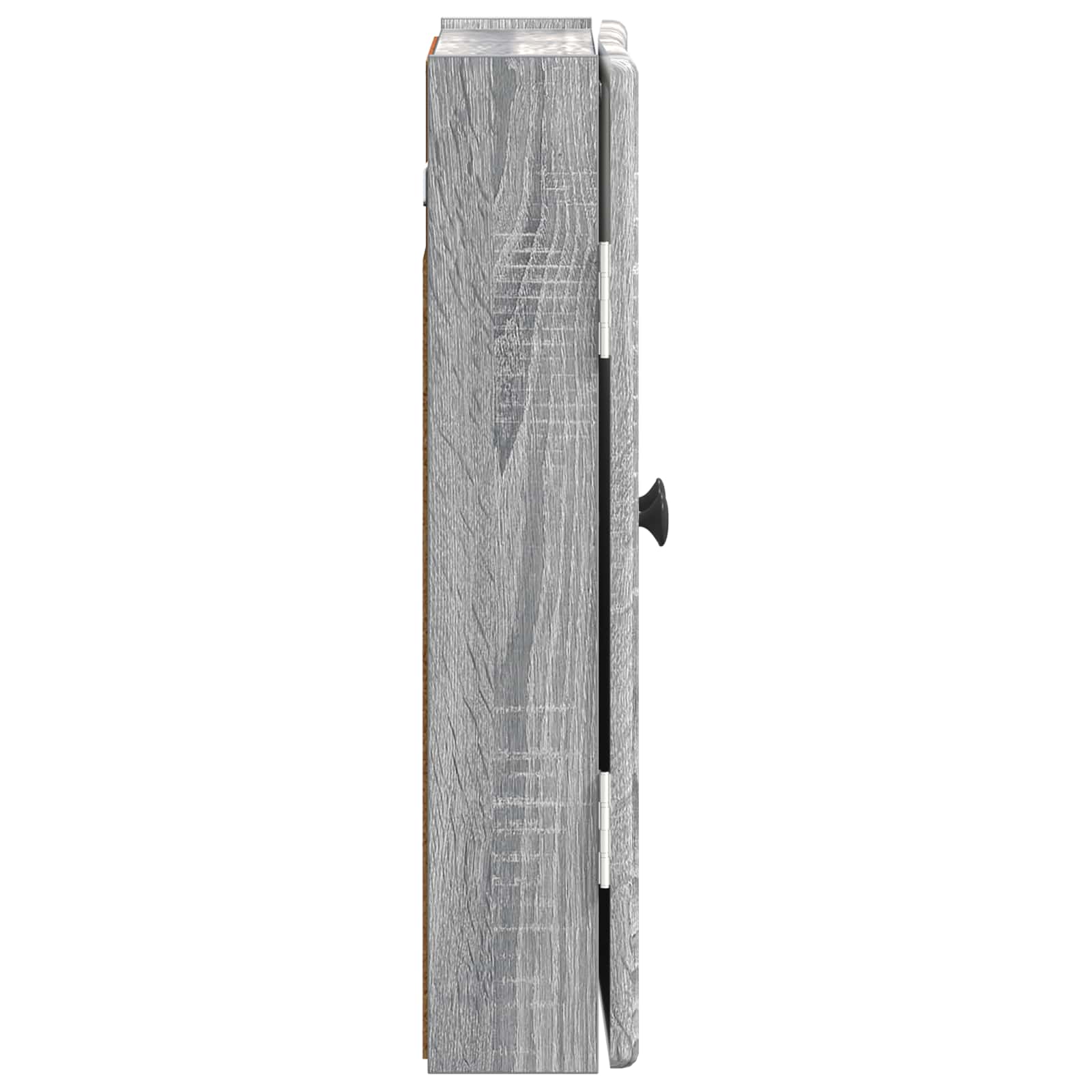 vidaXL Dartboard Cabinet BREDA Grey Sonoma 52.5 x 10.5 x 53.5 cm 5