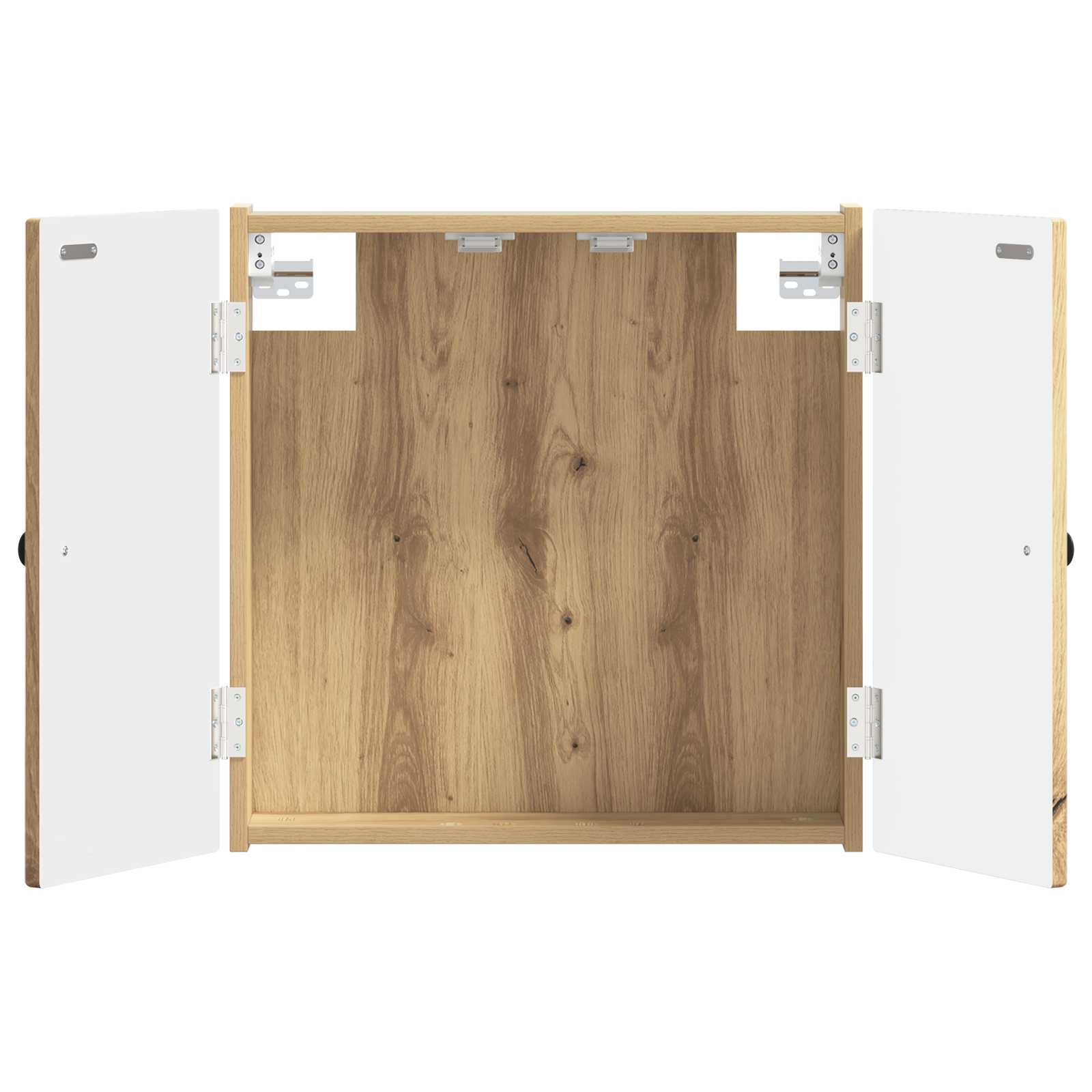 vidaXL Dartboard Cabinet BREDA Artisan Oak 52.5 x 10.5 x 53.5 cm 2