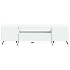 LED TV Cabinet Engineered Wood White