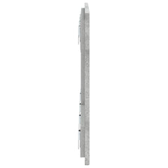 vidaXL Wall-Mounted Headboard BREDA Concrete Grey Engineered Wood 4