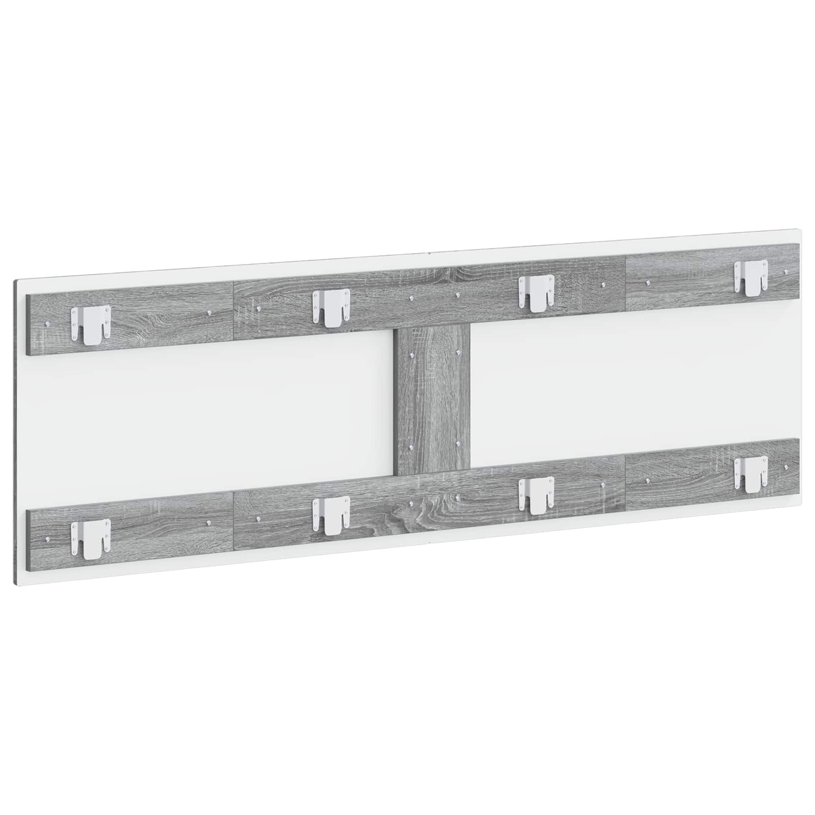 vidaXL Wall-Mounted Headboard BREDA Grey Sonoma Engineered Wood 5