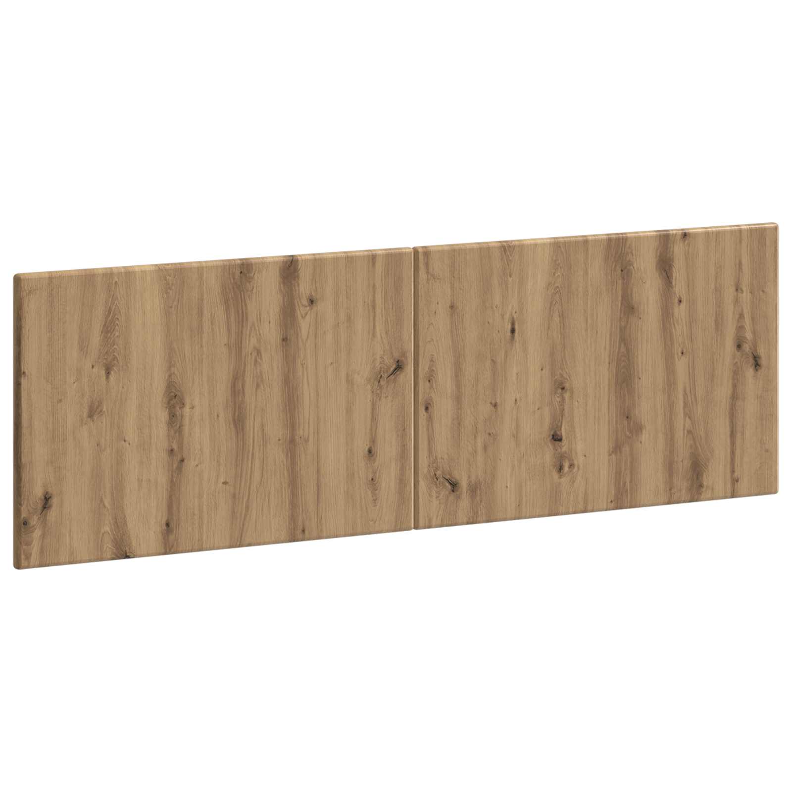 vidaXL Wall-Mounted Headboard BREDA Artisan Oak Engineered Wood 2