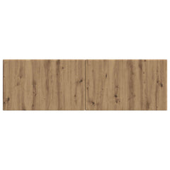 vidaXL Wall-Mounted Headboard BREDA Artisan Oak Engineered Wood 3