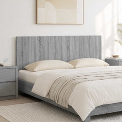 vidaXL Wall-Mounted Headboard BREDA Engineered Wood Width 140 cm