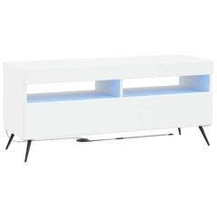 LED TV Cabinet Engineered Wood White
