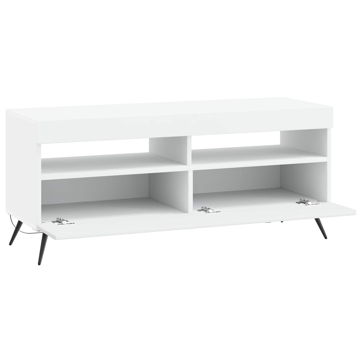 LED TV Cabinet Engineered Wood White