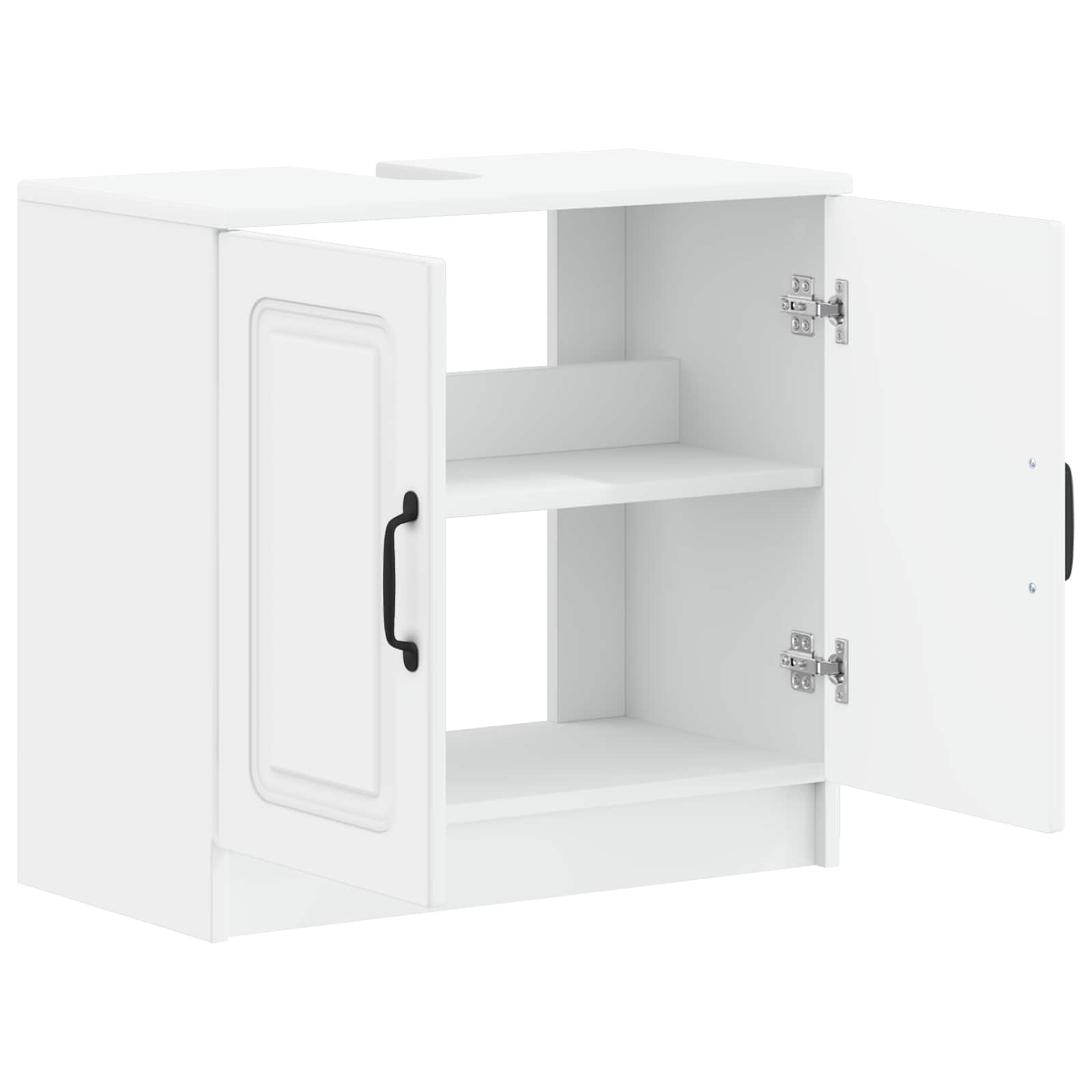 vidaXL Bathroom Sink Cabinet UTRECHT White 59.5 x 31.5x 59 cm 3