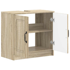 vidaXL Bathroom Sink Cabinet UTRECHT Sonoma Oak 59.5 x 31.5x 59 cm 3