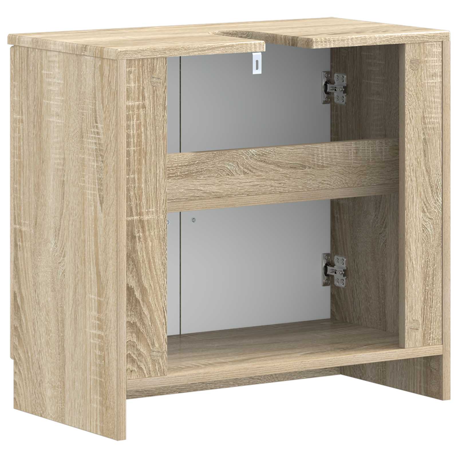 vidaXL Bathroom Sink Cabinet UTRECHT Sonoma Oak 59.5 x 31.5x 59 cm 6