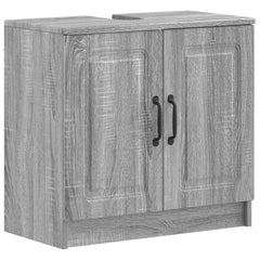 vidaXL Bathroom Sink Cabinet UTRECHT Grey Sonoma 59.5 x 31.5x 59 cm 2