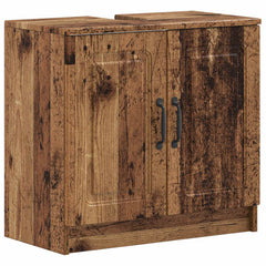 vidaXL Bathroom Sink Cabinet UTRECHT Old Wood 59.5 x 31.5x 59 cm 2