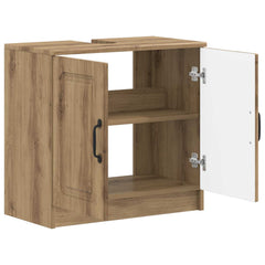 vidaXL Bathroom Sink Cabinet UTRECHT Artisan Oak 59.5 x 31.5x 59 cm 3