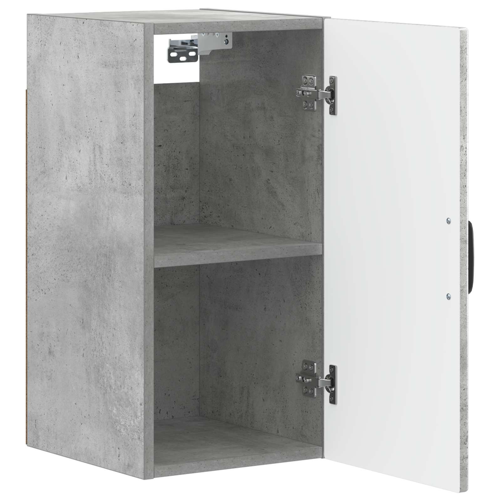 vidaXL Bathroom Wall Cabinet UTRECHT Concrete Grey 30 x 31 x 59 cm 3