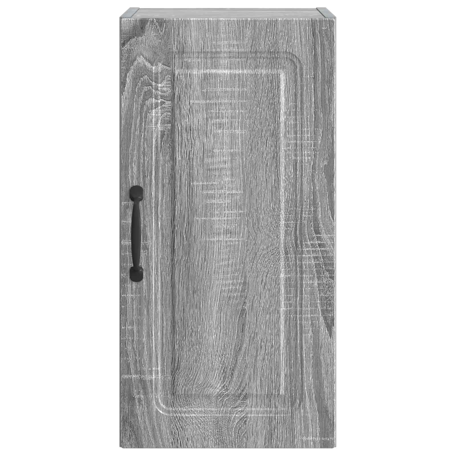vidaXL Bathroom Wall Cabinet UTRECHT Grey Sonoma 30 x 31 x 59 cm 4