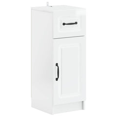 vidaXL Bathroom Storage Cainet UTRECHT High Gloss White 2