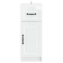 vidaXL Bathroom Storage Cainet UTRECHT High Gloss White 4