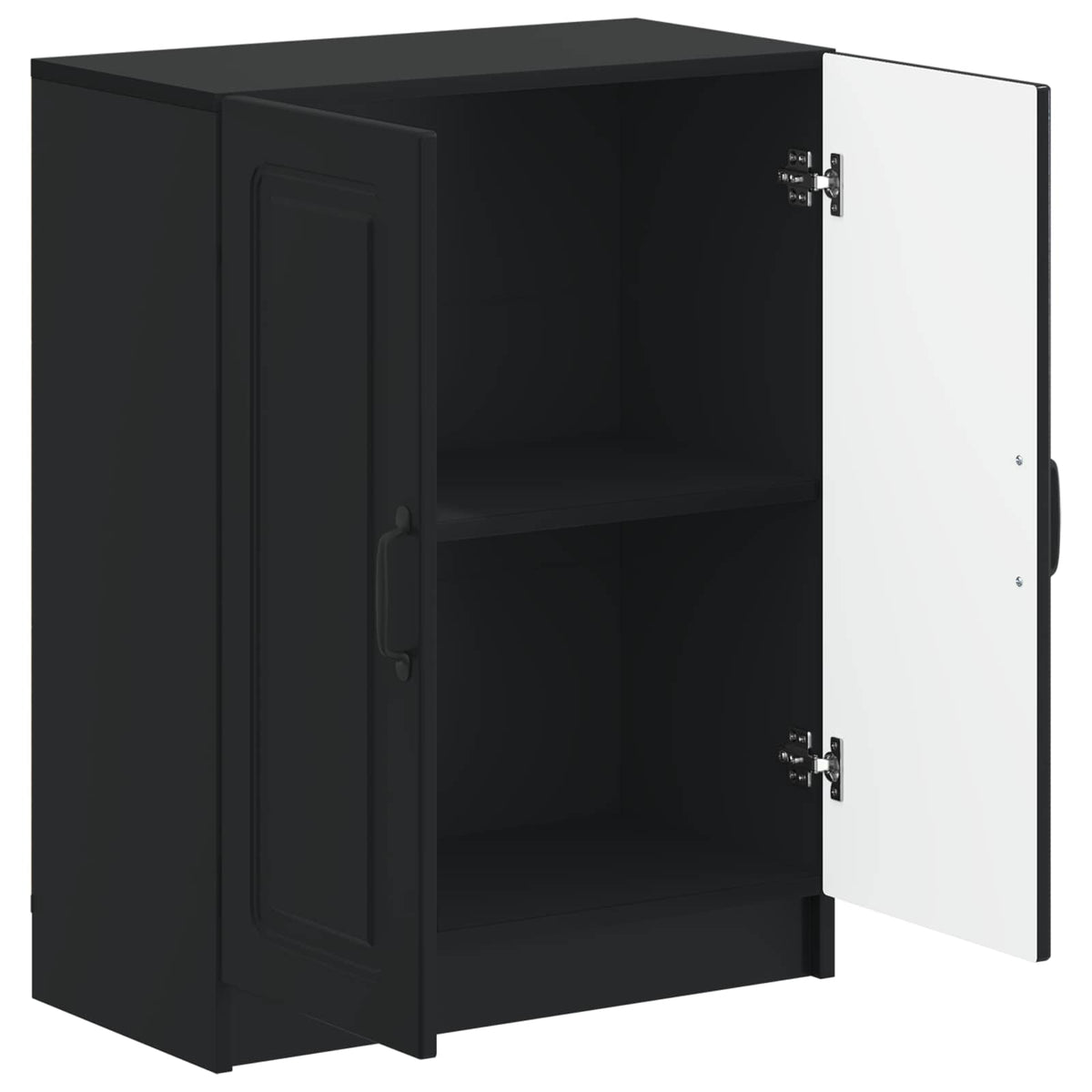 Bathroom Storage Cainet UTRECHT 59.5 x 31 x 77 cm Black