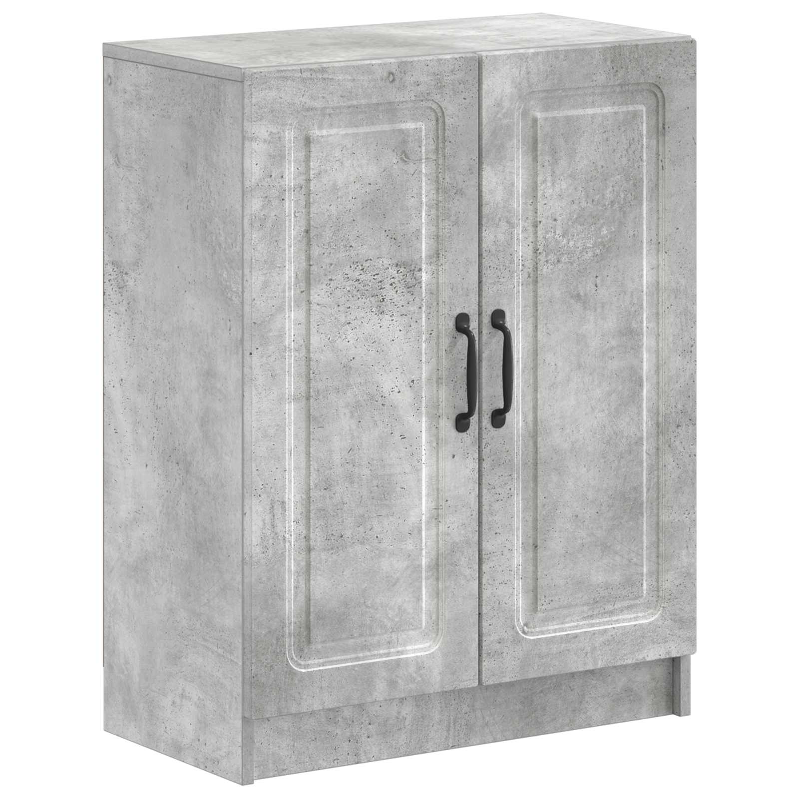 vidaXL Bathroom Storage Cainet UTRECHT Concrete Grey 59.5 x 31 x 77 cm 2