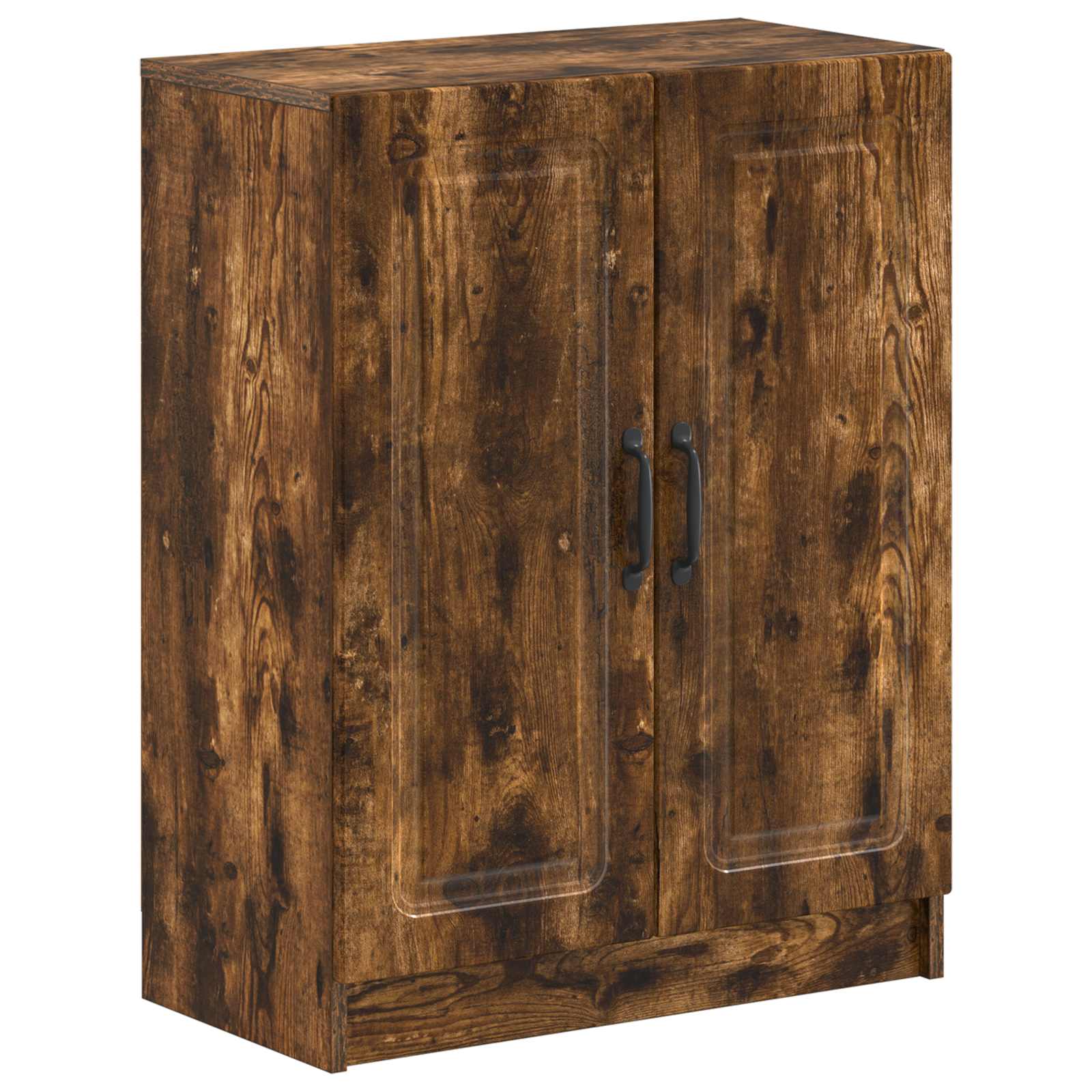 vidaXL Bathroom Storage Cainet UTRECHT Smoked Oak 59.5 x 31 x 77 cm 2