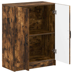 vidaXL Bathroom Storage Cainet UTRECHT Smoked Oak 59.5 x 31 x 77 cm 3