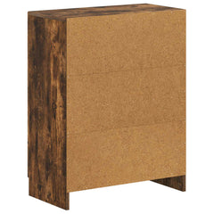 vidaXL Bathroom Storage Cainet UTRECHT Smoked Oak 59.5 x 31 x 77 cm 6