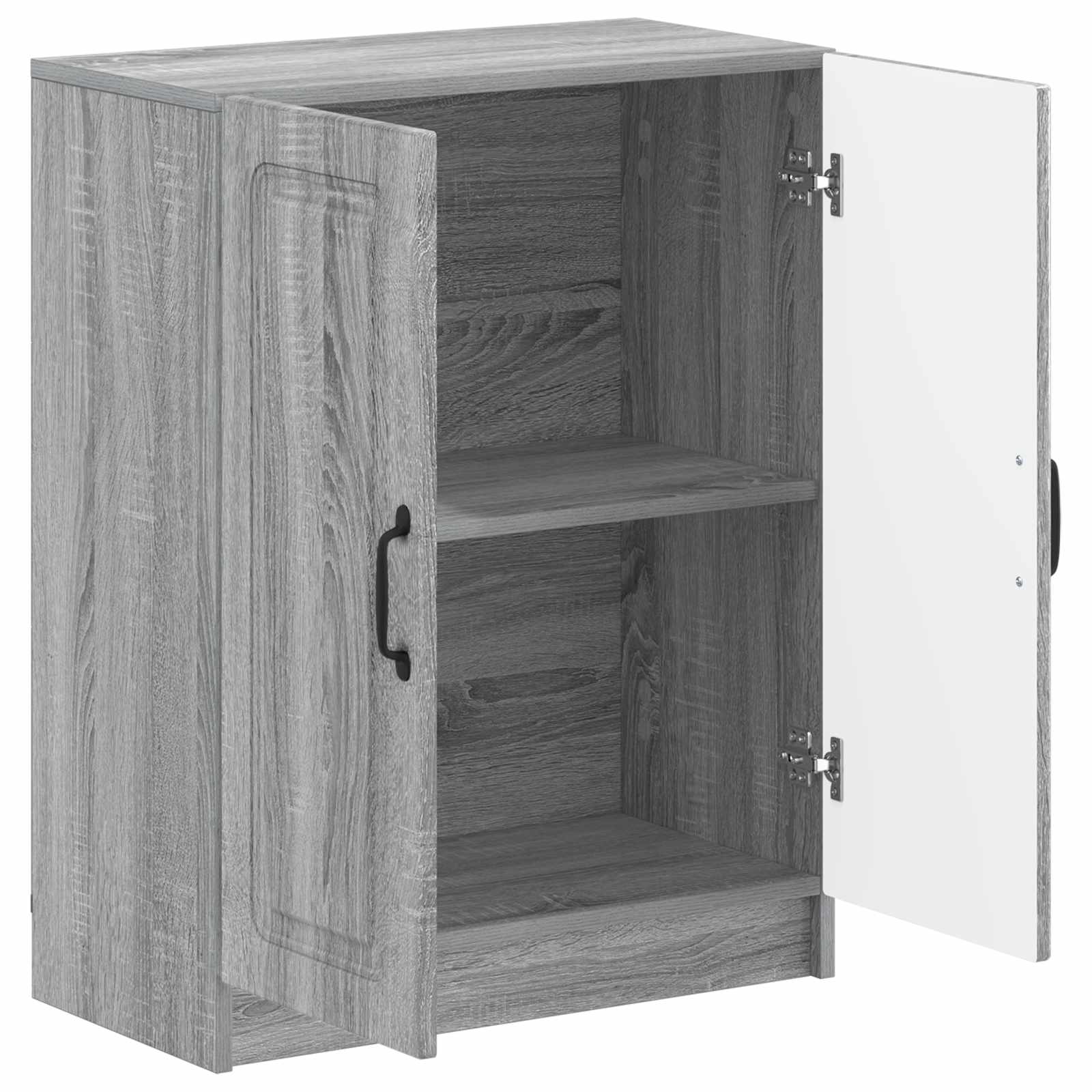 vidaXL Bathroom Storage Cainet UTRECHT Grey Sonoma 59.5 x 31 x 77 cm 3