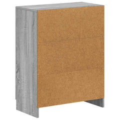 vidaXL Bathroom Storage Cainet UTRECHT Grey Sonoma 59.5 x 31 x 77 cm 6