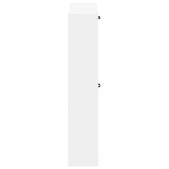 vidaXL Wall-Mounted Shoe Cabinet UTRECHT 71 x 17 x 86 cm White 5