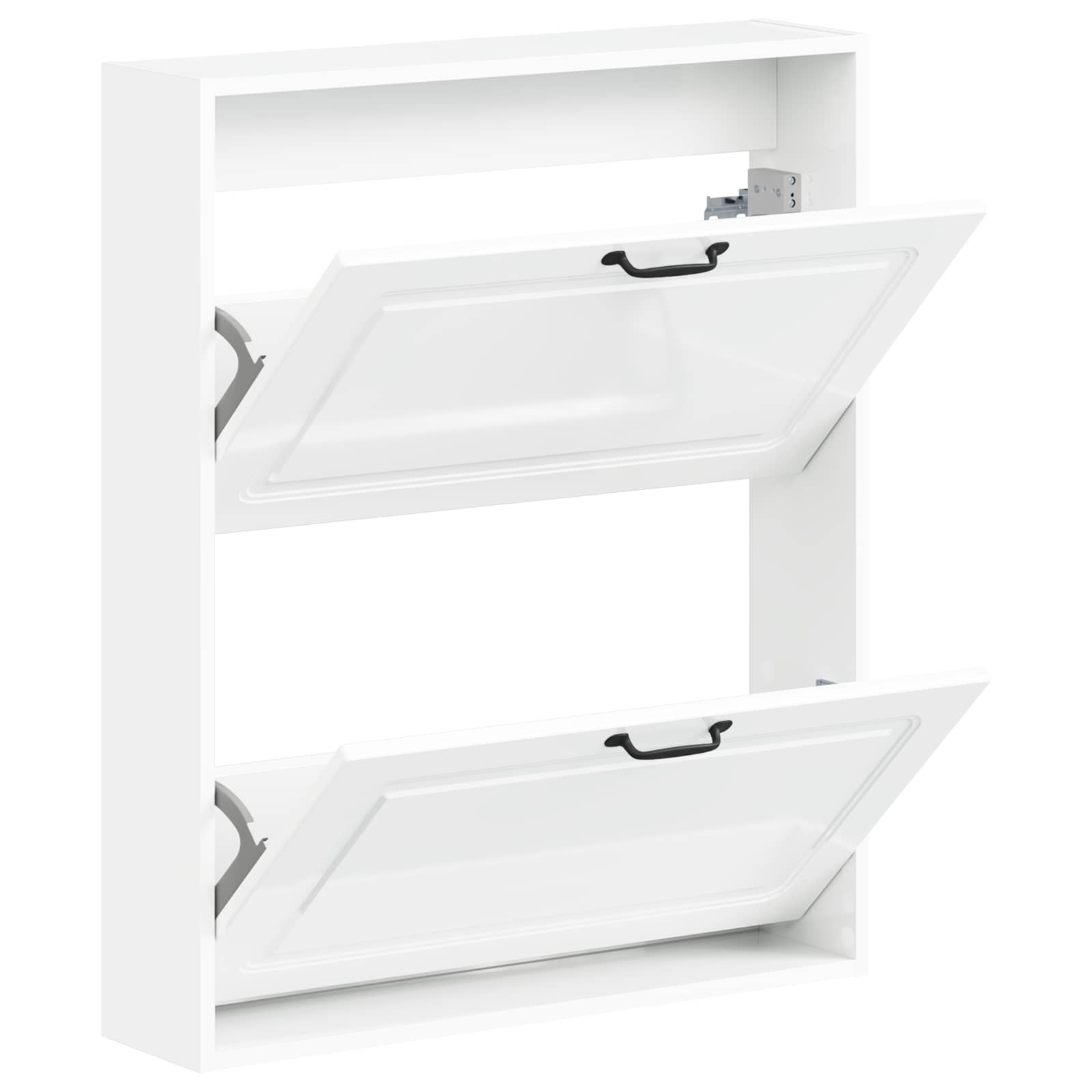vidaXL Wall-Mounted Shoe Cabinet UTRECHT 71 x 17 x 86 cm 3