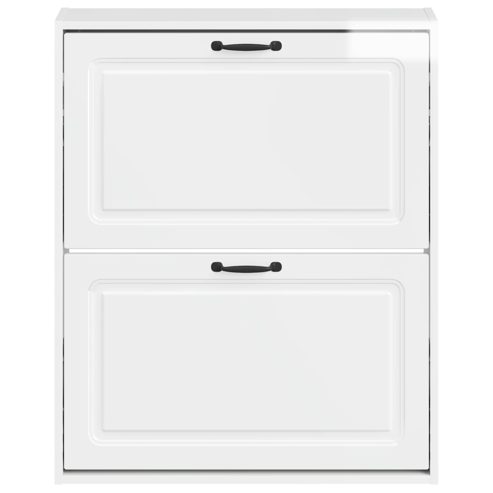 vidaXL Wall-Mounted Shoe Cabinet UTRECHT 71 x 17 x 86 cm 4