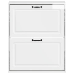 vidaXL Wall-Mounted Shoe Cabinet UTRECHT 71 x 17 x 86 cm 4