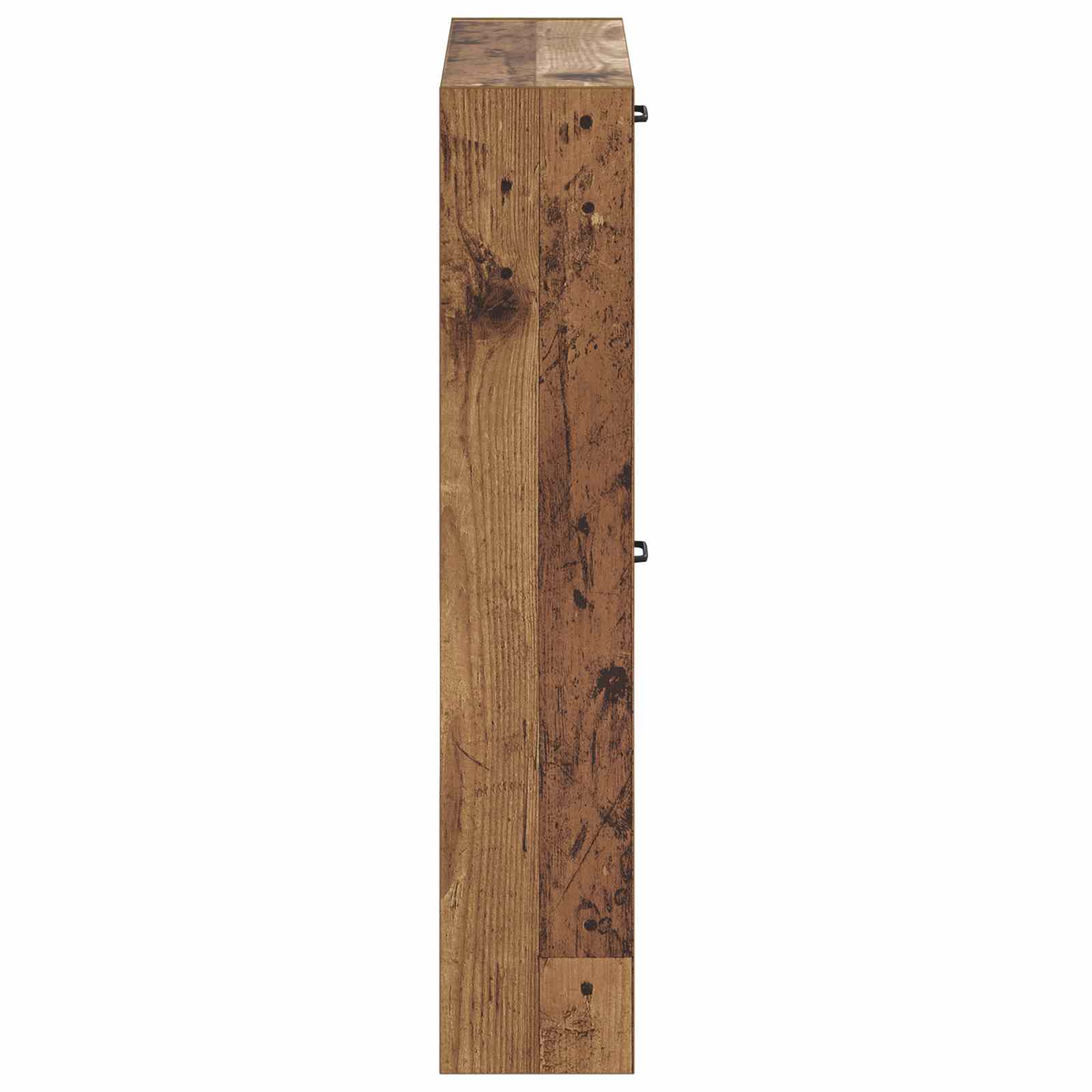 vidaXL Wall-Mounted Shoe Cabinet UTRECHT 71 x 17 x 86 cm Old Wood 5