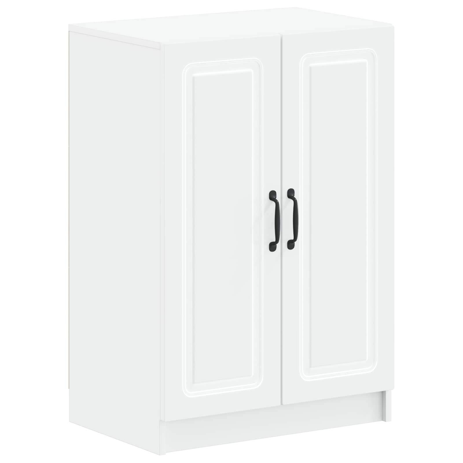 vidaXL Shoe Cabinet UTRECHT 59.5 x 39.5 x 87 cm Engineered Wood White 2