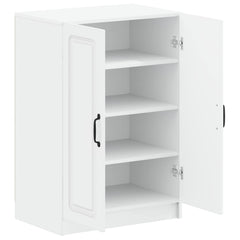 vidaXL Shoe Cabinet UTRECHT 59.5 x 39.5 x 87 cm Engineered Wood White 3
